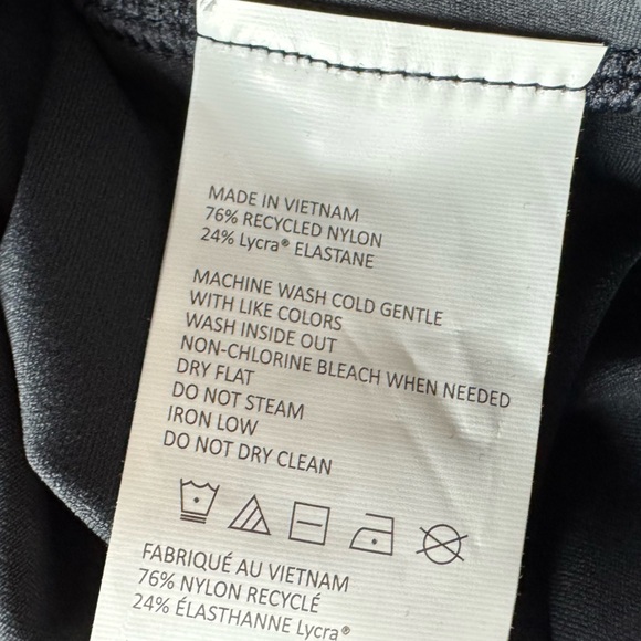 Prana Leggings Electa ll Solid‎ Black Workout Athletic Side Pocket Yoga Training - Picture 6 of 7